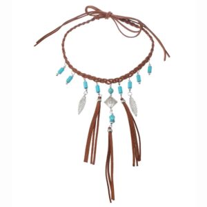 Ethnic Woven Rope Necklace