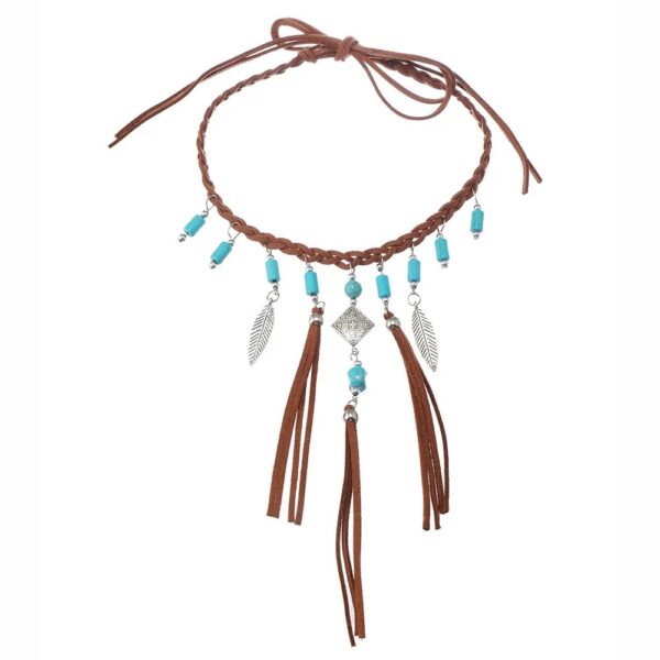 Ethnic Woven Rope Necklace