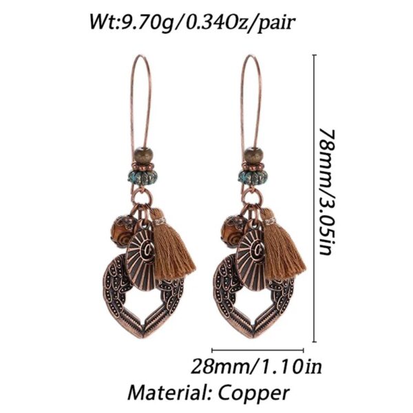 Boho Big Drop Earrings
